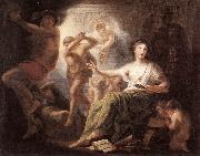 LENS, Andries Cornelis Hercules Protects Painting from Ignorance and Envy s oil painting